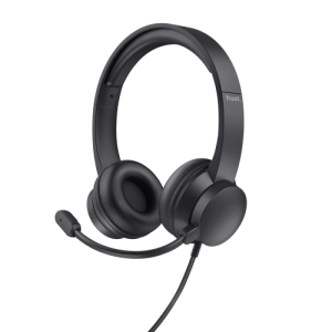 Trust Ayda Auriculares Alámbrico Diadema Llamadas/Música Negro Trust Ayda Auriculares Alámbrico Diadema Llamadas/Música Negro