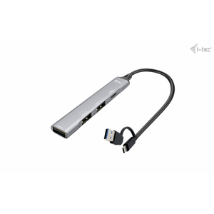 i-tec USB-C/USB-A Metal HUB 1x USB 3.0 + 3x USB 2.0