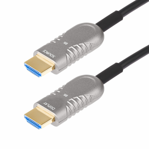StarTech.com Cable HDMI 2.1 Híbrido Activo Óptico AOC de 15,2m - CMP Plenum - Cable HDMI 2.0/2.1 Certificado de Ultra Alta Veloc