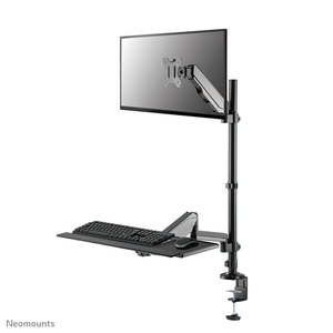 Neomounts DS90-325BL1 Soporte de sobremesa para puesto de trabajo de pie/sentado 17-32" - resorte de gas