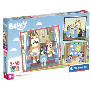 Puzzle Bluey 3x48pzs en GAME.es