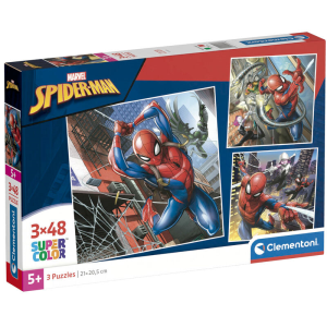 Puzzle Spiderman Marvel 3x48pzs Puzzle Spiderman Marvel 3x48pzs