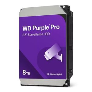 Western Digital Purple Pro Smart Video HDD 8TB disco duro interno 7200 RPM 3.5" SATA