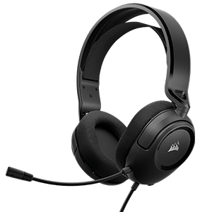 CORSAIR HS35 V2 STEREO PC-PS5-PS4-XBOX- SWITCH - NEGRO - AURICULARES GAMING para Nintendo Switch, PC Hardware, Playstation 4, Playstation 5, Xbox Series S, Xbox Series X en GAME.es