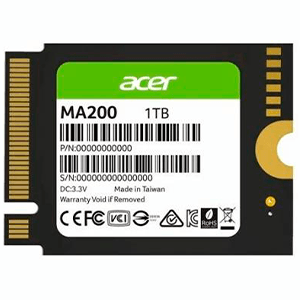 ACER MA200 1Tb NVMe PCIe 4x4 M.2 2230 - Disco Duro ACER MA200 1Tb NVMe PCIe 4x4 M.2 2230 - Disco Duro
