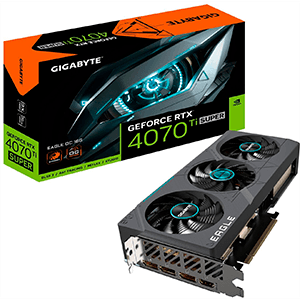 Gigabyte GeForce RTX 4070 TI Super Eagle OC 16G GDDR6 - Tarjeta Grafica Gaming