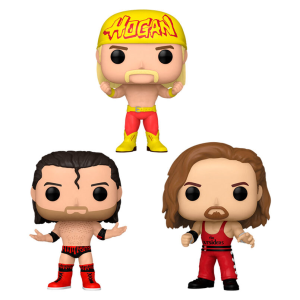 Blister 3 figuras POP WWE Hogan and the Outsiders