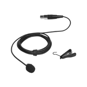 CLEARONE LAVALIER CARDIOID BLACK COLOR MICROPHONE FOR WIRELESS BELTPACK TRANSMITTER 910-6004-040 CLEARONE LAVALIER CARDIOID BLACK COLOR MICROPHONE FOR WIRELESS BELTPACK TRANSMITTER 910-6004-040
