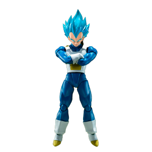 Figura SH Figuarts Super Saiyan God Super Saiyan Vegeta Unwavering Saiyan Pride Dragon Ball Super 14cm