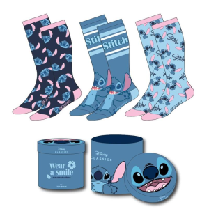 Set 3 calcetines Stitch Disney adulto en GAME.es