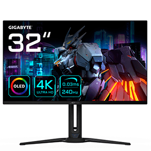 Gigabyte Aorus FO32U2 31.5´´ - QD OLED - 4K UHD - Monitor Gaming