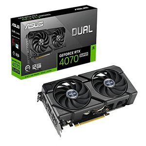 ASUS GeForce RTX 4070 Super Dual EVO 12GB GDDR6 - Tarjeta Grafica Gaming