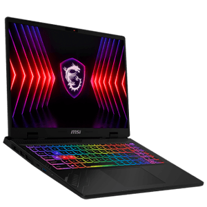 MSI PORTATIL CROSSHAIR 16 HX D14VFKG-254XES. 16" FHD+(1920 x 1200) 144HZ. I7-14650HX Processor. RTX 4060 GDDR6 8GB. DDR5 16GB*2
