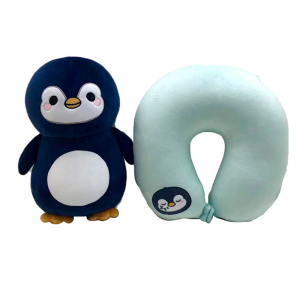 Almohada viaje peluche Swapseazzz Pinguino Adoramals