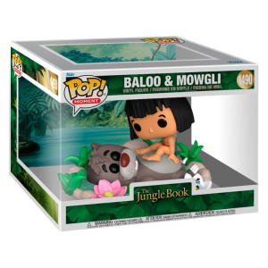 Figura POP Moment Disney El Libro de la Selva Baloo and Mowgli