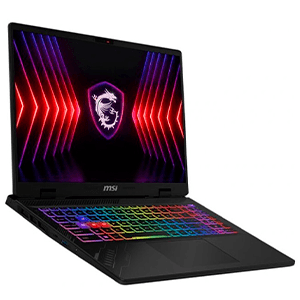 PORTATIL MSI CROSSHAIR 16 HX D14VFKG-255XES. 16"  FHD+(1920 X 1200) 144HZ. I7-14650HX. RTX 4060 GDDR6 8GB. DDR5 8GB*2. 1TB SSD.