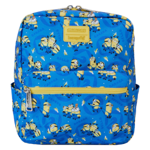 Mochila nylon Minions Gru Mi Villano Favorito Loungefly 24cm Mochila nylon Minions Gru Mi Villano Favorito Loungefly 24cm