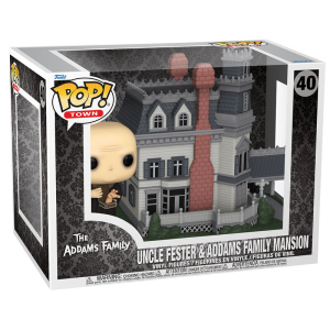 Figura POP Town The Addams Family Uncle Fester Addams Family Mansion