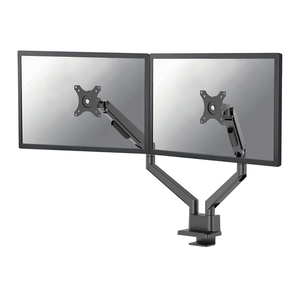 Neomounts DS70-250BL2 Brazo de monitor 17-32" - resorte de gas - Topfix - Tope-a-180°
