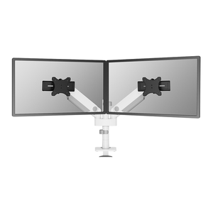 Neomounts DS65S-950WH2 Brazo de monitor 24-34" - resorte de gas - Topfix - multi ajustable - Tope-a-180°
