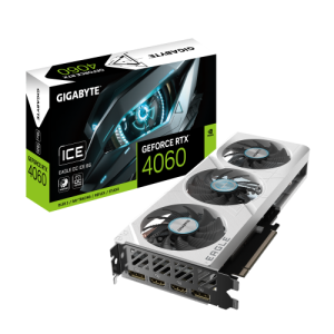 Gigabyte GeForce RTX 4060 Eagle OC ICE 8GB GDDR6 - Tarjeta Grafica Gaming