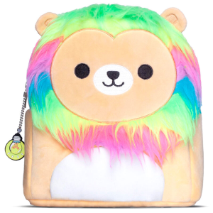 Squishmallows Leonard mochila City backpack Azul, Verde, Rosa Felpa
