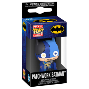 Llavero Pocket POP DC Comics Patchwork Batman Llavero Pocket POP DC Comics Patchwork Batman