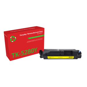 Tóner Everyday™ Amarillo remanufacturado de Xerox es compatible con Kyocera TK-5280Y, Capacidad estándar