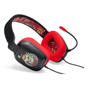 PowerA NSHS0398-01 auricular y casco Auriculares Alámbrico Diadema Juego Negro, Rojo
