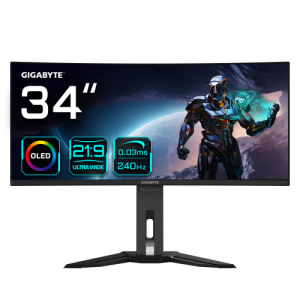Gigabyte MO34WQC2 34´´ - OLED - 2K WQHD - Monitor Gaming