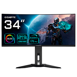 Gigabyte MO34WQC 34´´ - OLED - 2K QHD - Monitor Gaming