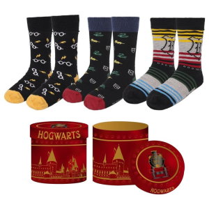 Set 3 calcetines Harry Potter adulto surtido