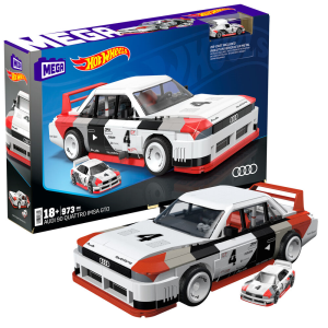 Juego de construccion MEGA Hot Wheels Coche Audi 90 Quattro ISMA GTO