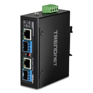 Trendnet TI-BF22SFP convertidor de medio 1000 Mbit/s Negro