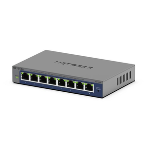NETGEAR GS108Ev4 No administrado L2/L3 Gigabit Ethernet (10/100/1000) Gris