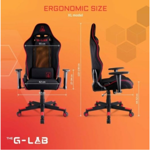 THE G-LAB GAMING CHAIR ERGONOMIC-SIZE XL BLUE KS-OXYGEN-XL-BLU en GAME.es