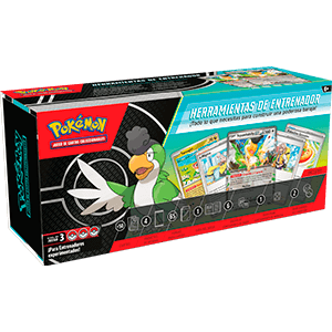 Caja de cartas Pokemon Herramientas de entrenador (Castellano)