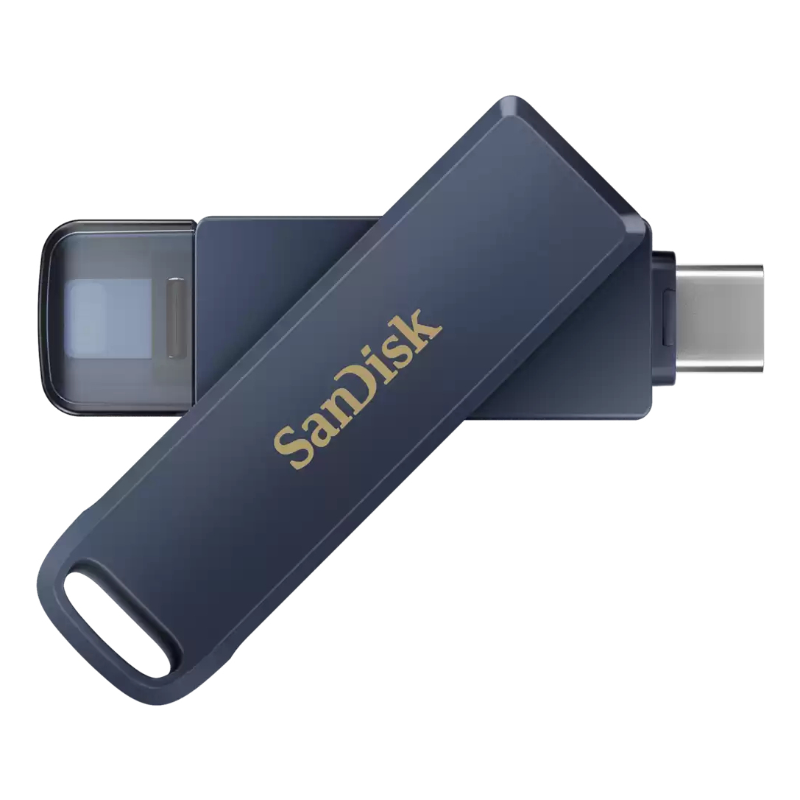 SanDisk iXpand unidad flash USB 128 GB USB Type-C / Lightning 3.2 Gen 1 (3.1 Gen 1) Azul
