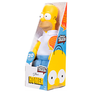 Peluche con sonido Los Simpson Homer de 30 cm