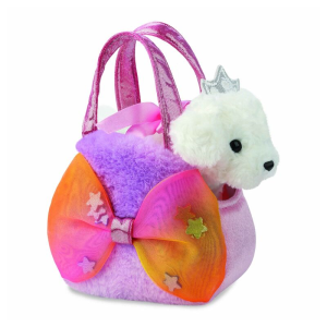 Peluche Bolso Perro Princesa Fancy Pals 21cm Peluche Bolso Perro Princesa Fancy Pals 21cm