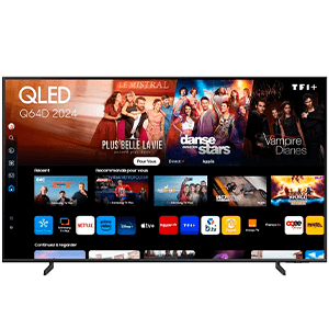 Samsung TV TQ65Q64D 65´´ - QLED - 4K UHD - HDR10+ - Smart TV - Televisor