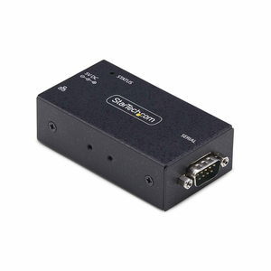 StarTech.com Adaptador Serie a Ethernet - Conversor RJ45 LAN IP a DB9 RS232 - Servidor de Dispositivos Serie de 1 Puerto - Carca