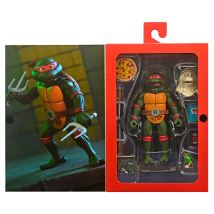 Figura Ultimate Raphael VHS Cartoon Tortugas Ninja 18cm Figura Ultimate Raphael VHS Cartoon Tortugas Ninja 18cm