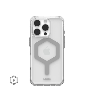 Urban Armor Gear Plyo funda para teléfono móvil 16 cm (6.3") Plata, Transparente