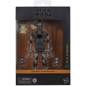 Set figuras IG-12 Grogu The Mandalorian Star Wars 15cm