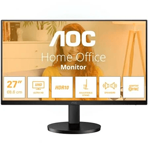 AOC U27B3AF pantalla para PC 68,6 cm (27") 3840 x 2160 Pixeles 4K Ultra HD LED Negro
