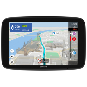 TomTom GO Camper Max navegador Fijo 17,8 cm (7") Pantalla táctil 400 g Negro
