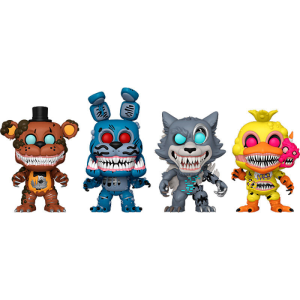 Blister 4 figuras POP Five Nights at Freddys Exclusive para Merchandising en GAME.es