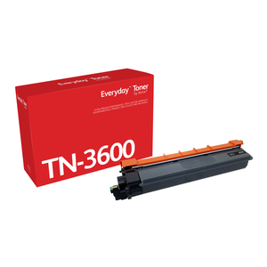 El tóner Everyday™ Negro de Xerox es compatible con Brother TN3600, Capacidad estándar