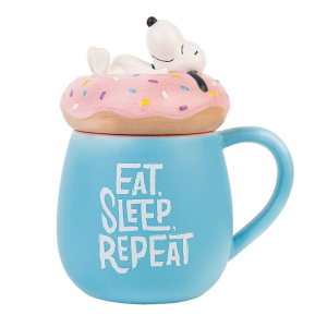 Taza 3D Eat Sleep Repeat Snoopy 500ml Taza 3D Eat Sleep Repeat Snoopy 500ml